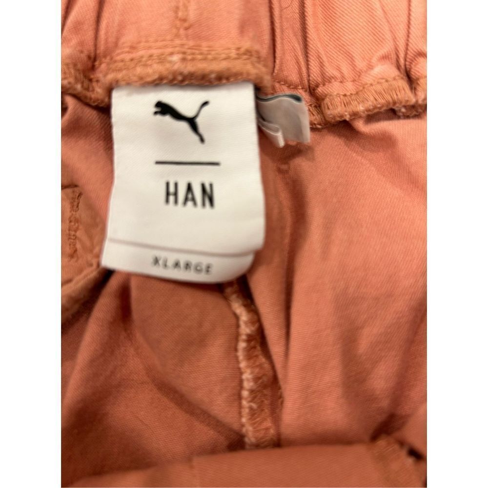 Puma X Han Kjobenhavn orange peach jogger pants size xl drawstring waist UO - Picture 7 of 9